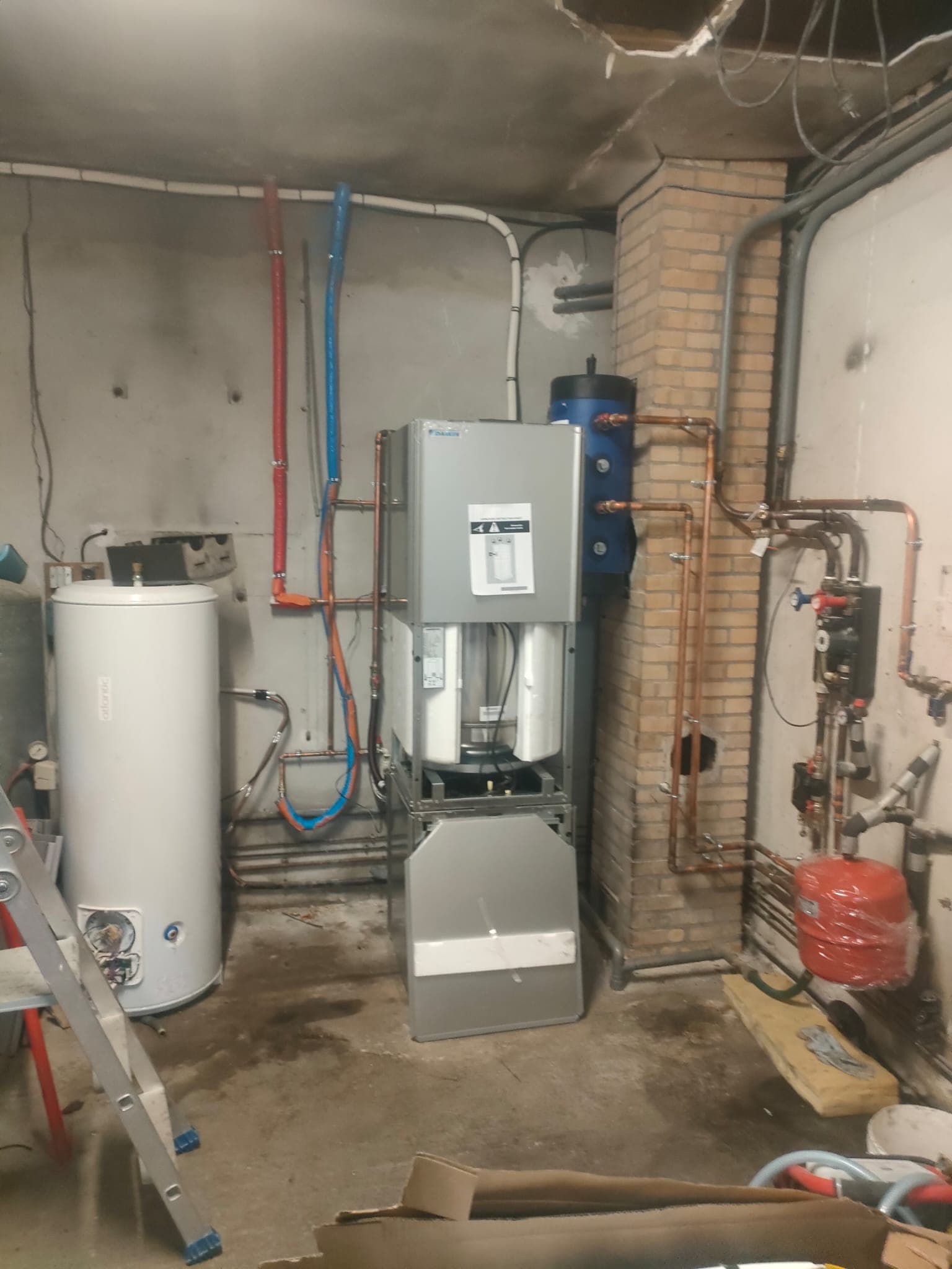 Local technique pompe à chaleur