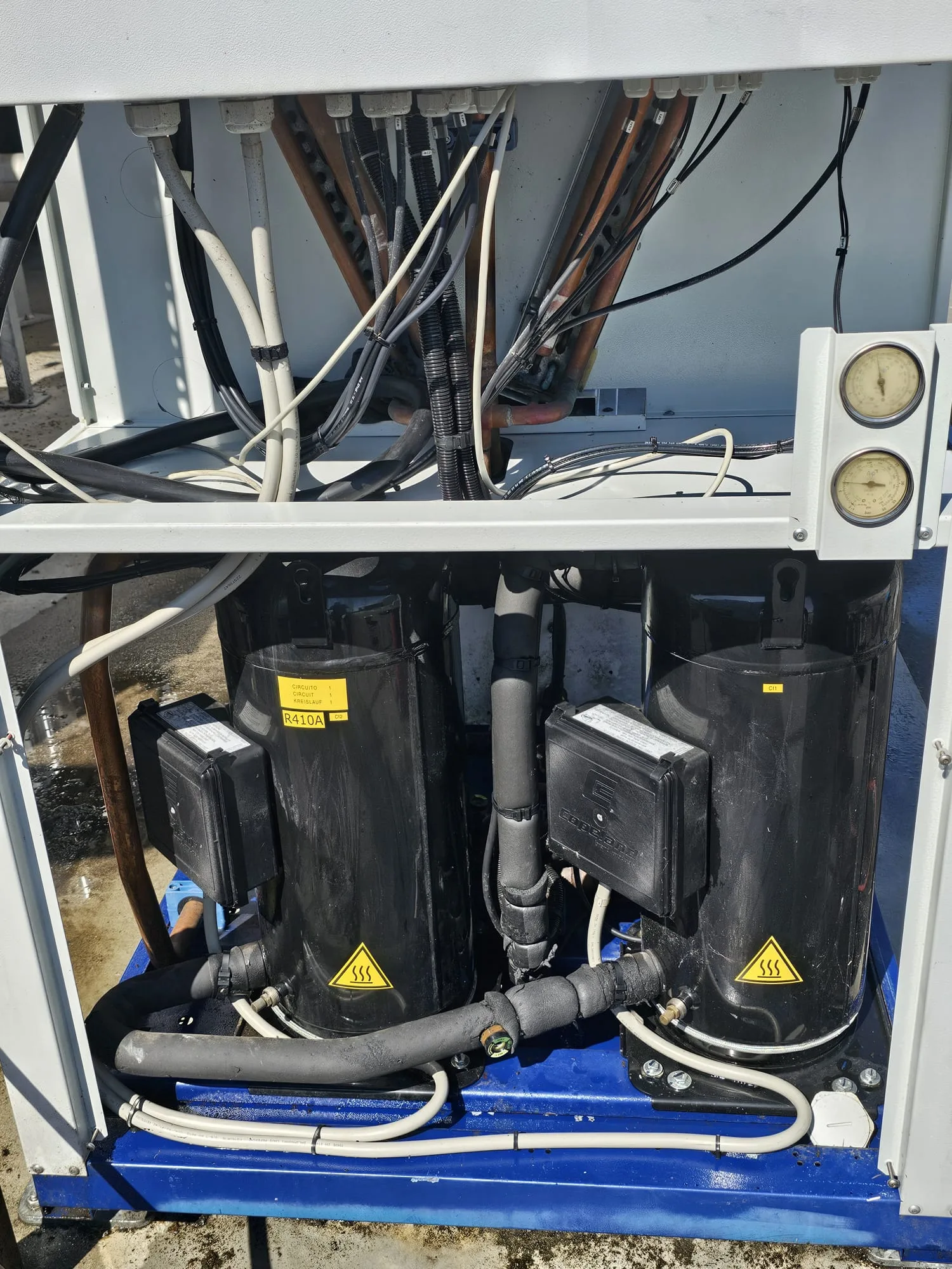 Compresseurs ouverts pour maintenance