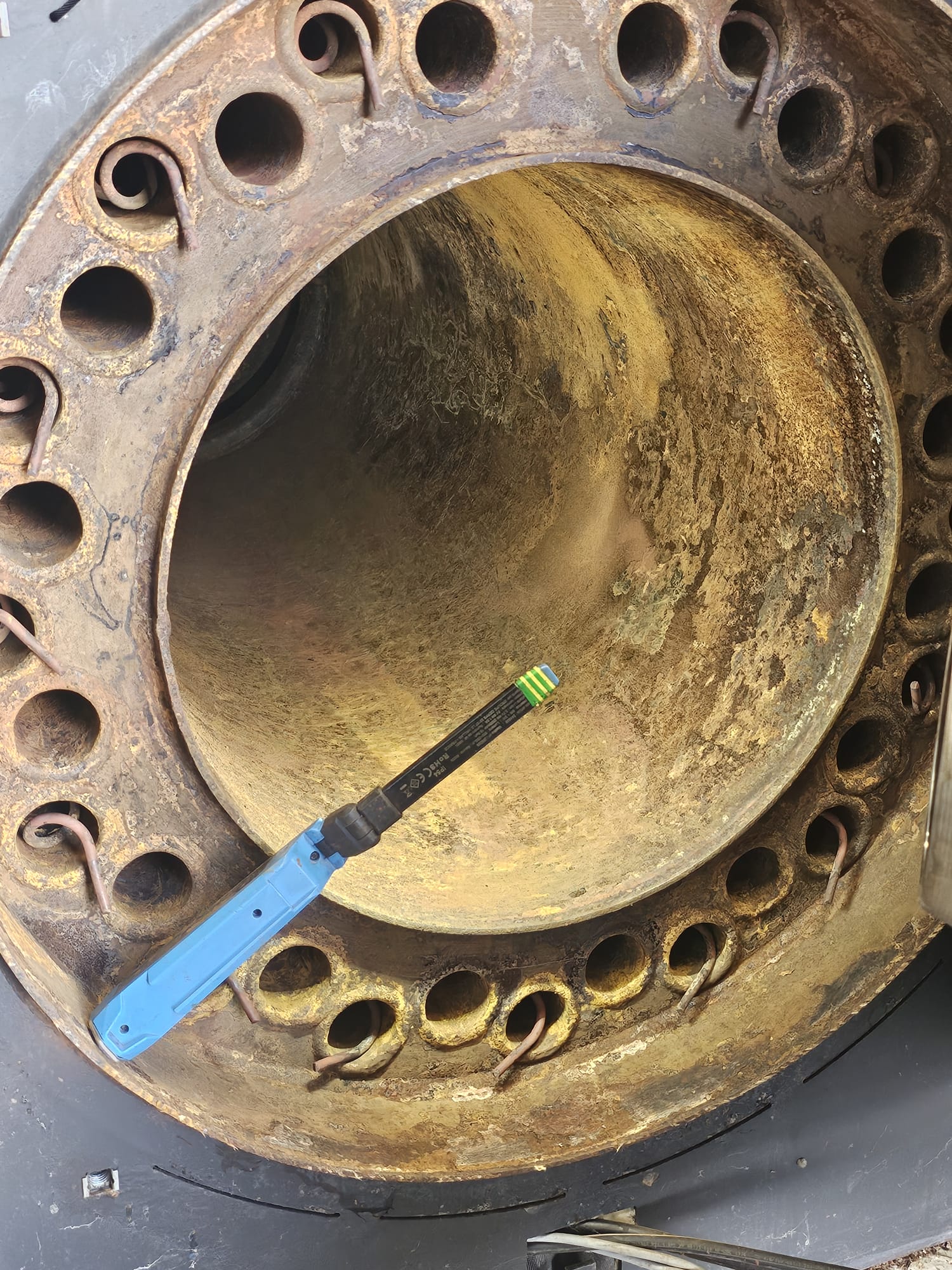 Échangeur groupe froid après nettoyage