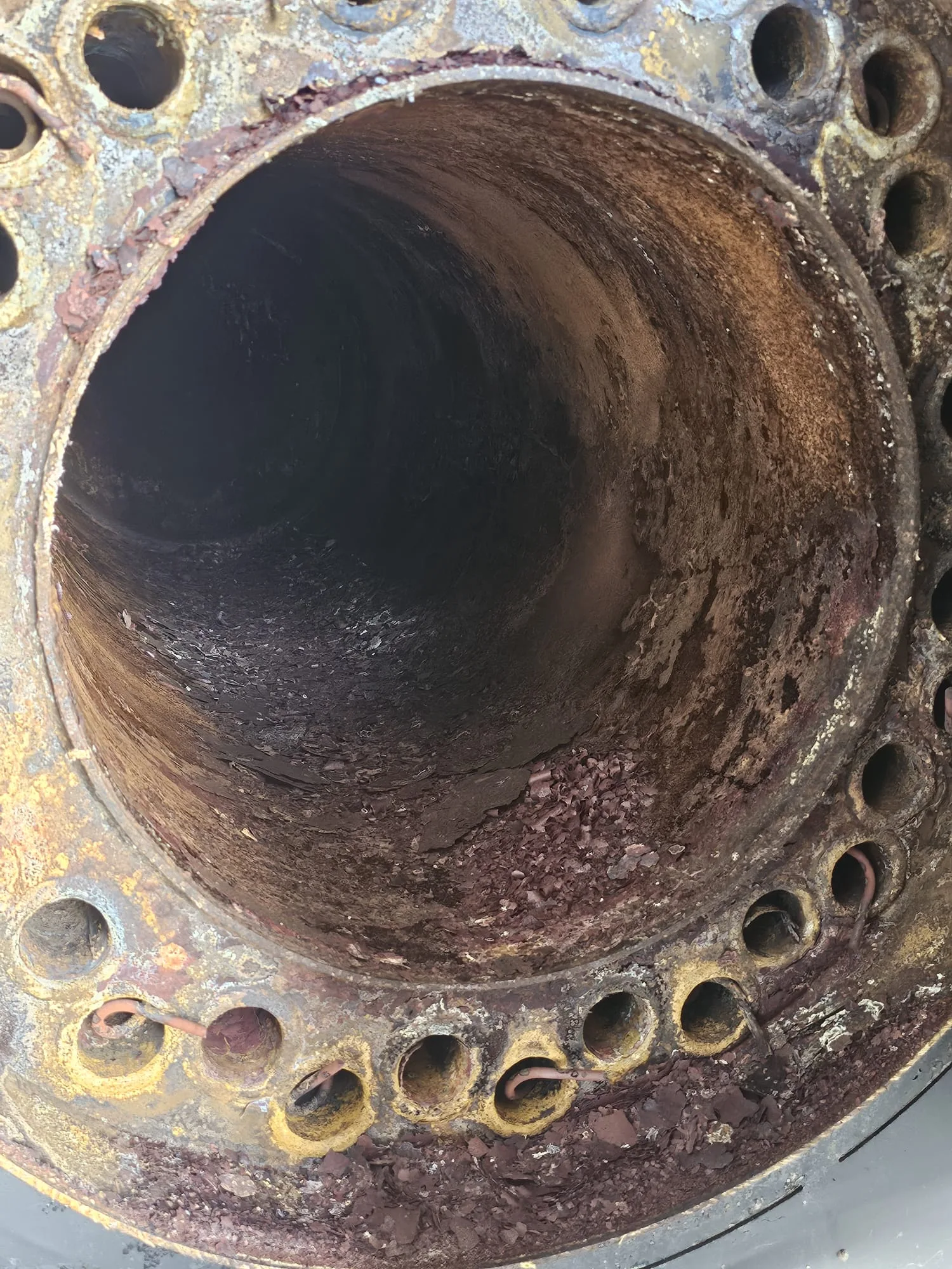 Échangeur groupe froid avant nettoyage