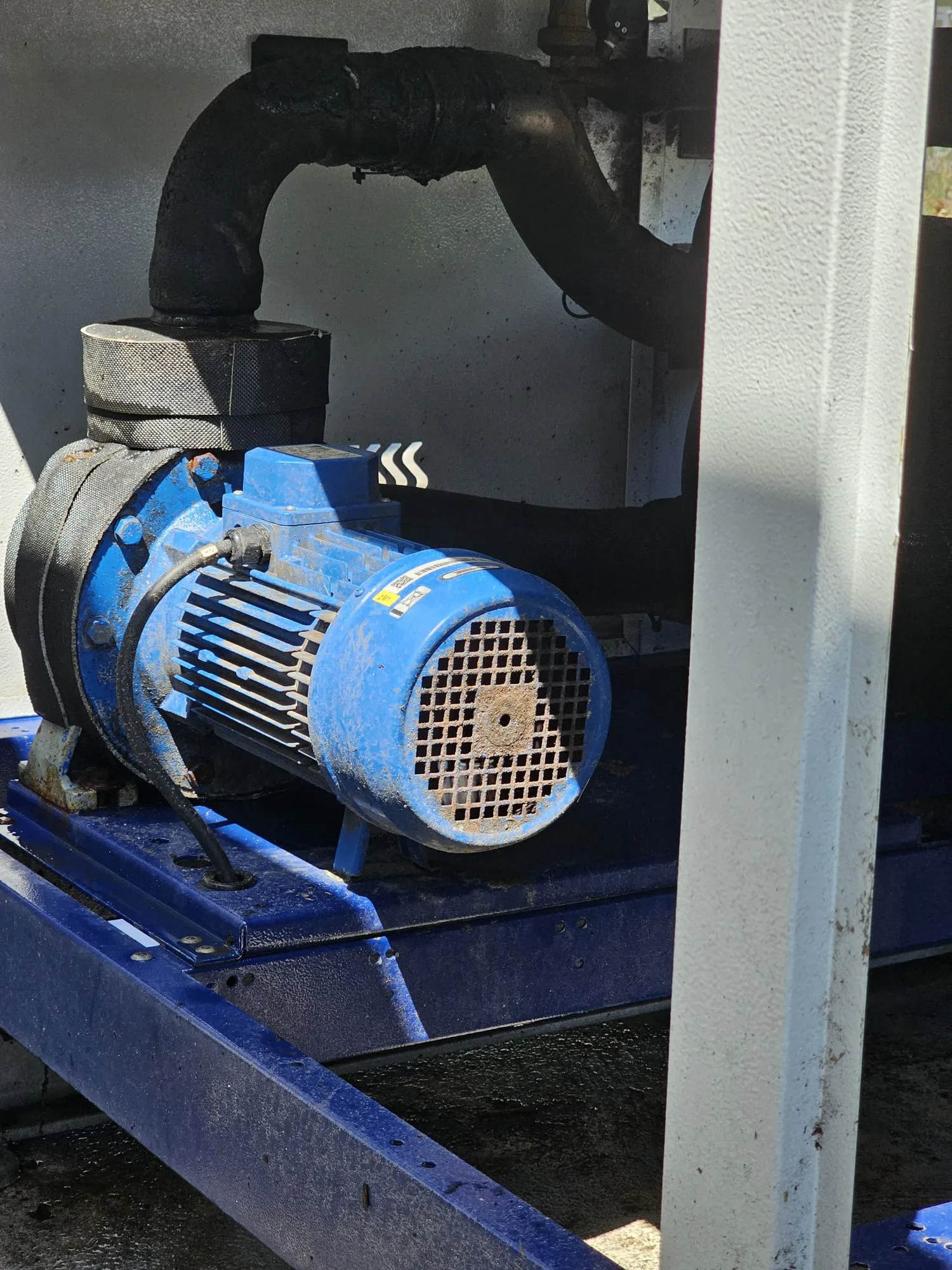 Pompe circulation après nettoyage